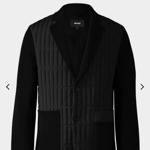 Mackage Quilted Black Blazer Jacket